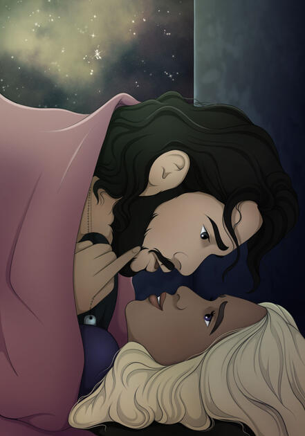 Jon and Daenerys: Night Time