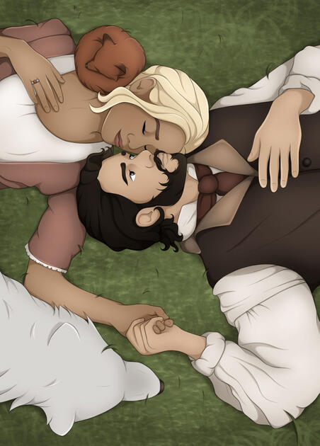 Jon and Daenerys: Brave and Gentle