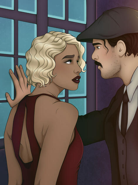 Jon and Daenerys | Peaky Blinders AU