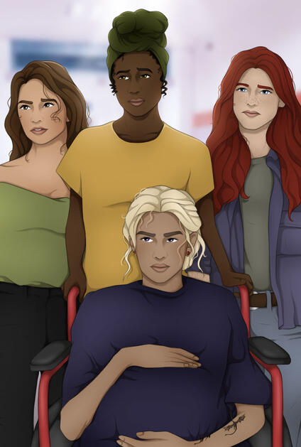 Missy, Ygritte, Dany, Margarey